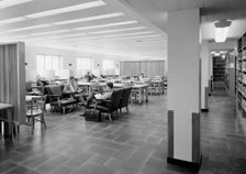 Lamont Library, Harvard University, Cambridge, Massachusetts, 1949. Creator: Gottscho-Schleisner, Inc