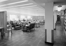 Lamont Library, Harvard University, Cambridge, Massachusetts, 1949. Creator: Gottscho-Schleisner, Inc