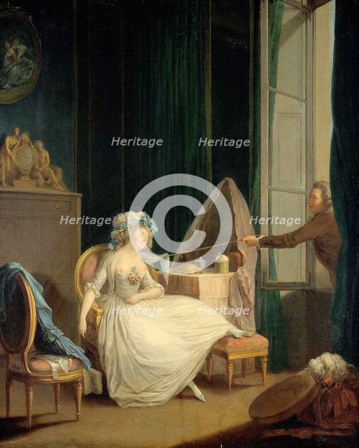 L'Amour frivole, c. 1780. Creator: Schall, Jean-Frédéric (1752-1825).