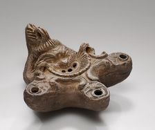 Lamp, 4th century B.C.-4th century A.D. Creator: Unknown