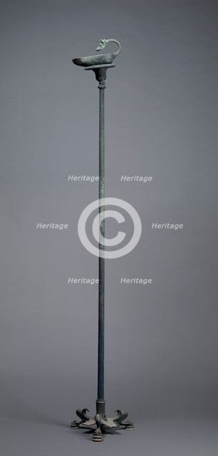 Lamp, 100-1 BC. Creator: Unknown.