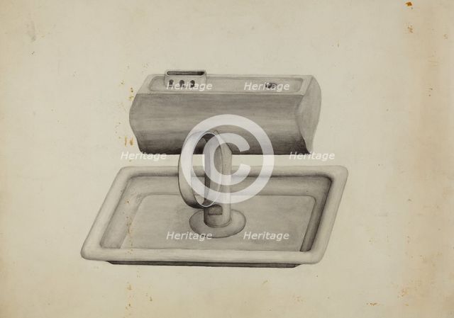 Lamp, 1935/1942. Creator: Unknown.