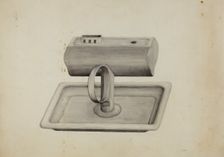 Lamp, 1935/1942. Creator: Unknown