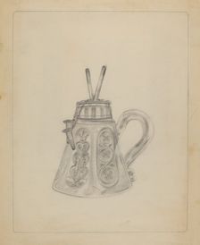 Lamp, 1935/1942. Creator: Unknown