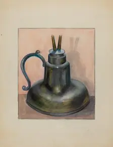 Lamp, 1935/1942. Creator: Albert J. Levone