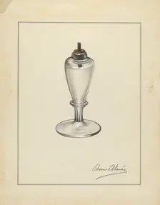Lamp, 1935/1942. Creator: Anna Aloisi