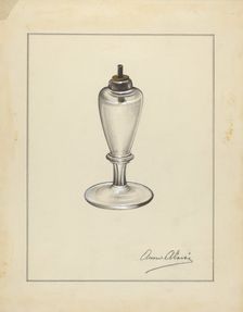 Lamp, 1935/1942. Creator: Anna Aloisi
