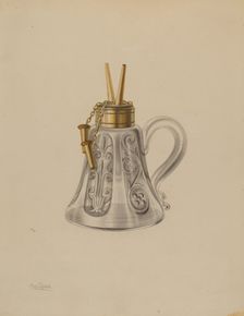 Lamp, 1935/1942. Creator: Charles Caseau