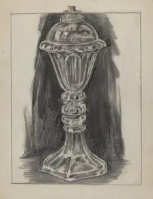 Lamp, 1935/1942. Creator: Gilbert Sackerman