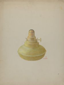Lamp, 1935/1942. Creator: Margaret Stottlemeyer