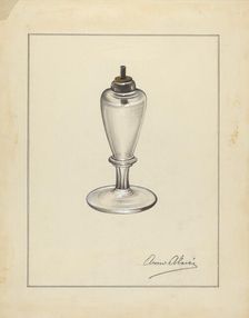 Lamp, 1935/1942. Creator: Anna Aloisi