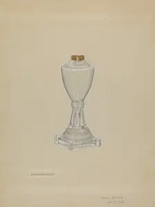 Lamp, 1936. Creator: John Dana
