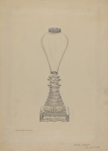 Lamp, 1936. Creator: John Dana