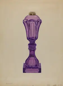 Lamp, 1938. Creator: John Dana