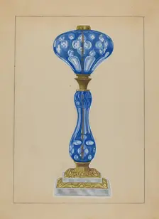 Lamp, 1940. Creator: John Dana