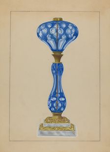 Lamp, 1940. Creator: John Dana