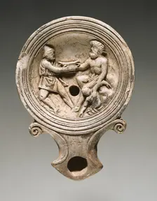 Lamp, 1st-4th century A.D. Creator: Unknown
