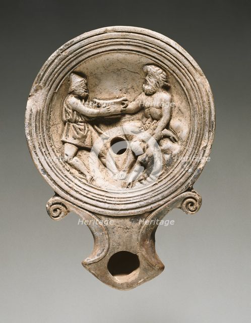 Lamp, 1st-4th century A.D. Creator: Unknown.