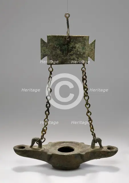 Lamp, 1st-4th century A.D. Creator: Unknown.