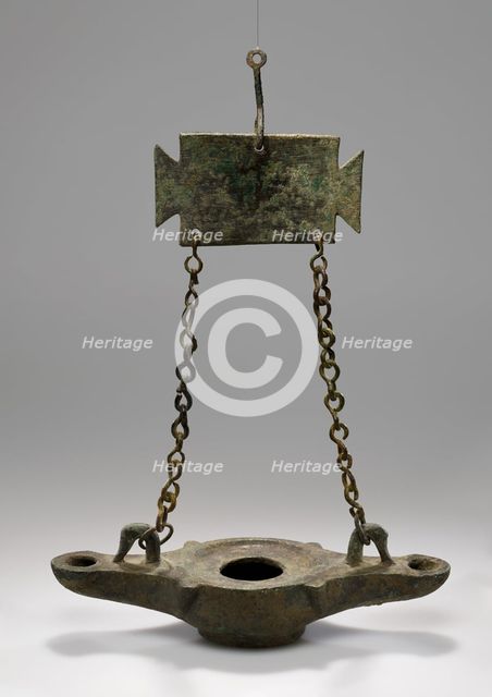 Lamp, 1st-4th century A.D. Creator: Unknown.