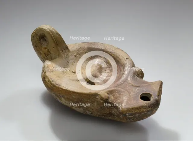 Lamp, 2nd century A.D. Creator: Unknown.