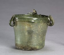 Lamp with Wickholder, 300-600. Creator: Unknown