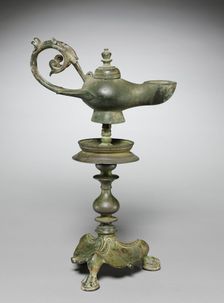 Lamp and Stand, 400s. Creator: Unknown