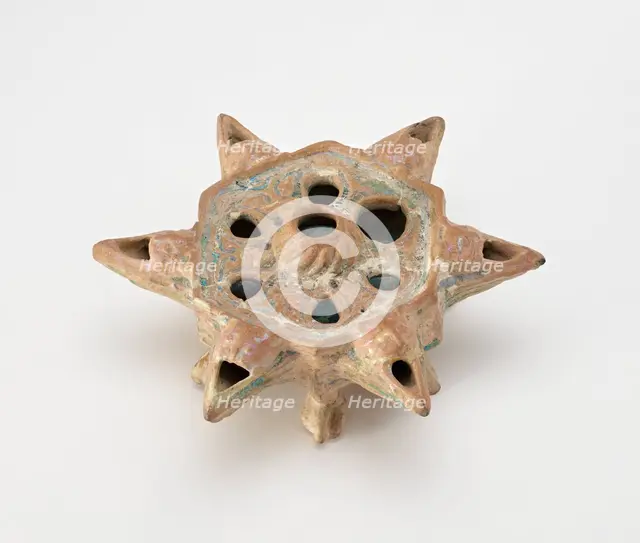 Lamp, Ayyubid period, 12th-13th century. Creator: Unknown.