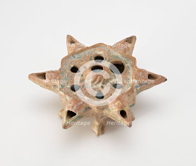 Lamp, Ayyubid period, 12th-13th century. Creator: Unknown.