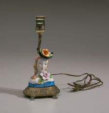Lamp base from Mae's Millinery Shop, 1941-1994. Creator: Unknown