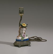 Lamp base from Mae's Millinery Shop, 1941-1994. Creator: Unknown