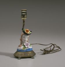 Lamp base from Mae's Millinery Shop, 1941-1994. Creator: Unknown