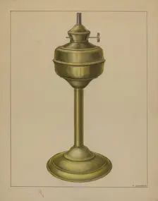 Lamp, c. 1935. Creator: Philip Johnson