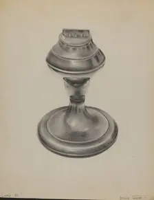 Lamp, c. 1936. Creator: Amelia Tuccio