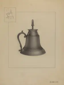 Lamp, c. 1936. Creator: Arsen Maralian