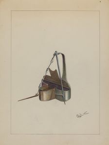 Lamp, c. 1936. Creator: Charlotte Winter