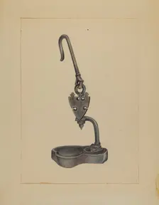 Lamp, c. 1936. Creator: Charlotte Winter