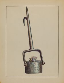 Lamp, c. 1936. Creator: Charlotte Winter