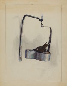 Lamp, c. 1936. Creator: Charles Caseau