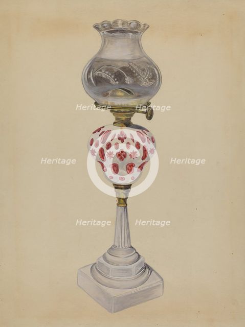 Lamp, c. 1936. Creator: Gertrude Lemberg.