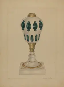 Lamp, c. 1936. Creator: Gertrude Lemberg