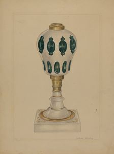 Lamp, c. 1936. Creator: Gertrude Lemberg