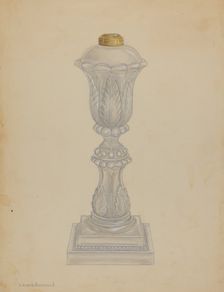 Lamp, c. 1936. Creator: Gertrude Lemberg