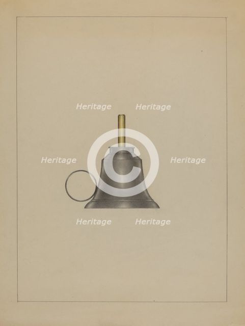 Lamp, c. 1936. Creator: Gordon Sanborn.