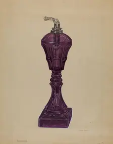 Lamp, c. 1936. Creator: John Dana