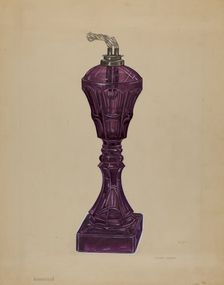 Lamp, c. 1936. Creator: John Dana