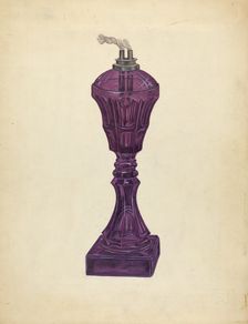 Lamp, c. 1936. Creator: John Fisk