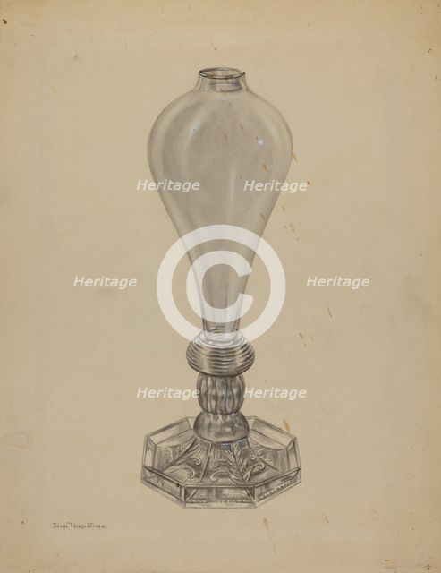 Lamp, c. 1936. Creator: John Tarantino.