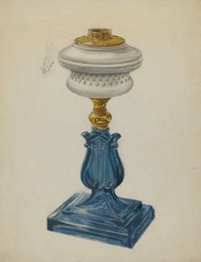 Lamp, c. 1936. Creator: Marcus Moran
