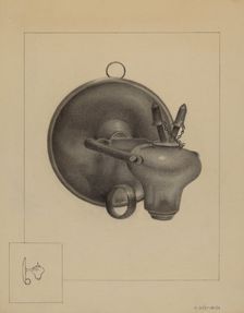 Lamp, c. 1936. Creator: Mario De Ferrante
